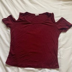 Tshirt with Shoulder cut out